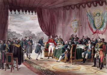La signature du traité de Mortefontaine, 30 septembre 1800